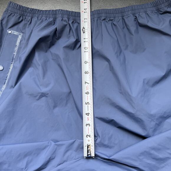Columbia Rain Pants Mens XL Blue Nylon Polyamide Packable Outdoor Pull On Hiking - Picture 8 of 10